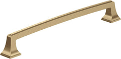 Amerock | Oversized Cabinet Hardware/Appliance Handle Pull | Champagne Bronze | 12 in (305 mm) Center-to-Center Drawer Pull | Mulholland | Kitchen and Bathroom Cabinet Hardware | Furniture Hardware