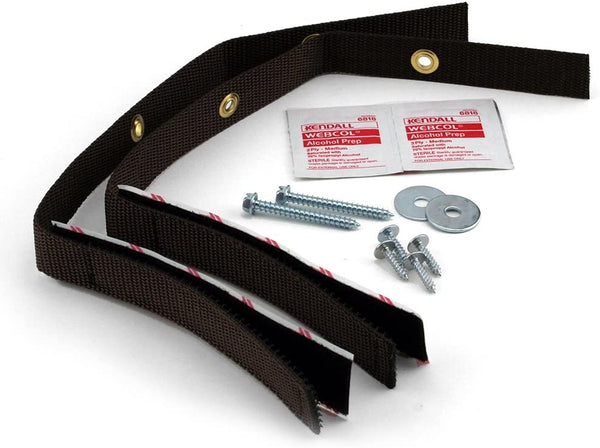 Ready America Quake Hold Adjustable Big Screen & Appliance Strap, 6' L, 500 lb, Nylon